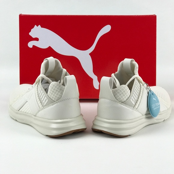 🔴 SOLD Puma Womens Enzo Premium White Mesh Shoes - Picture 4 of 7